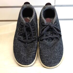 Allbirds WRM W8 Wool Runners Dark Gray Merino Wool Sneakers Shoes Women Size 8